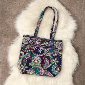 Vera Bradley paisley print tote bag